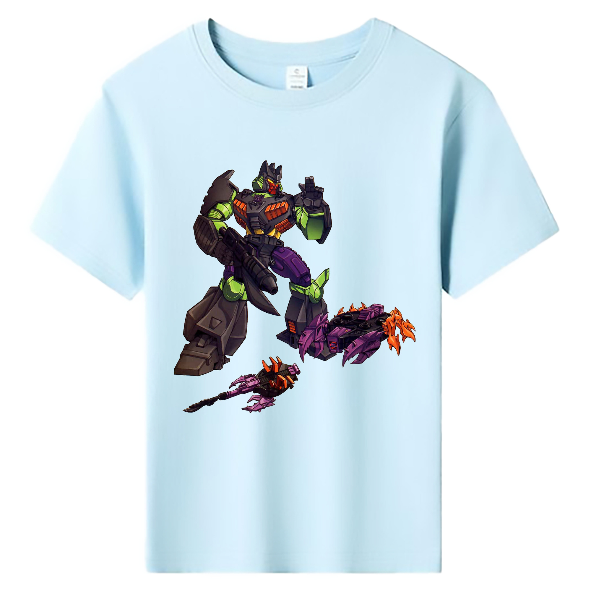 （画像用）  綿100％キッズTシャツ（フロントプリント）